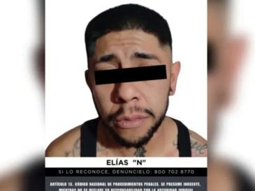 Elías "N" era el encargado de la seguridad de Farath Coronel. ESPECIAL/Fiscalía Edomex