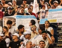 Los manifestantes denunciaron que no han sido escuchados y señalaron que a Sheinbaum “no le interesan los desaparecidos”. EL INFORMADOR/A. Navarro