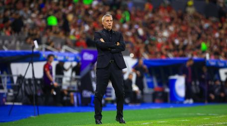 Hernán Crespo consideró que Atlas todavía se encuentra en un proceso de construcción. EL INFORMADOR/J. Acosta