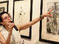 AVELINA LéSPER. Avelina Lésper. Curadora de la muestra “El arte de la canción”. CORTESÍA