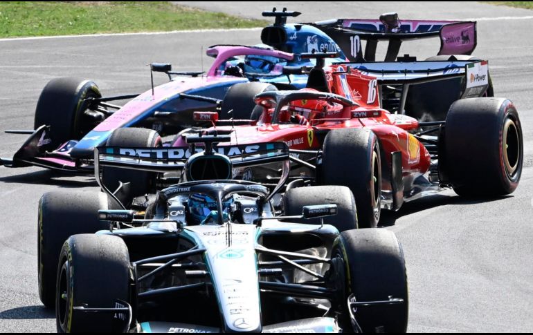 Antonelli amplió su liderato del Mundial con 267 puntos, seguido por Russell con 201 y Lewis Hamilton con 191. EFE / D. Dal Zennaro