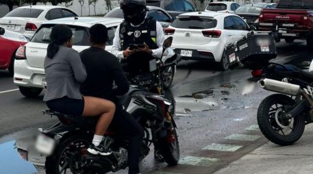 Durante el periodo referido, abril y julio concentraron la mayor cantidad de sanciones, con 929 y mil 86, respectivamente. ESPECIAL/Policía Vial de Jalisco