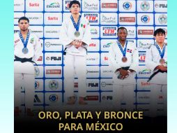 Cuatro atletas pusieron en alto el nombre de México en el podio panamericano de Judo San Salvador 2026. X / @conadeoficial