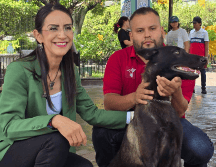 Laura Imelda, presidenta municipal de Tlaquepaque, reconoció también el trabajo conjunto entre la Dirección de Bienestar Animal y las asociaciones que participaron en la jornada. ESPECIAL / AYUNTAMIENTO DE TLAQUEPAQUE