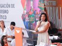 Jenifer Hinojosa asumió la Delegación de Activismo Político de Movimiento Ciudadano en Jalisco con un equipo de 115 representantes municipales. CORTESÍA.