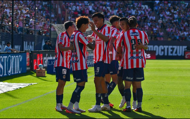 Chivas venció al Atlético de San Luis y sumó seis partidos consecutivos sin perder como visitante en la Liga MX. IMAGO7.