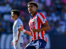 Ricardo Marín busca consolidarse entre los mejores goleadores de Chivas en la era de Amaury Vergara. IMAGO7.