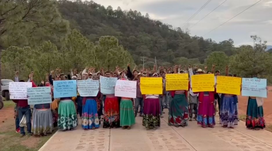 La comunidad wirárika de San Andrés Cohamiata suspendió actividades por hechos de violencia y exige una estrategia integral de seguridad a los tres niveles de gobierno. ESPECIAL.