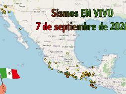 EN VIVO | Sismos en México | Lunes 7 de septiembre. ESPECIAL / SSN