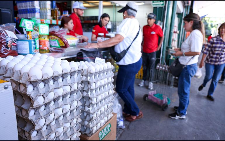 Conoce las causas detrás de esta alza en el precio del huevo en la Zona Metropolitana de Guadalajara. EL INFORMADOR/ARCHIVO