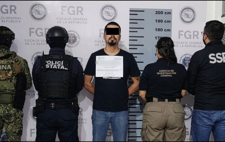 El presunto operador del CNG es investigado por su presunta participación en delitos de alto impacto y hechos de violencia registrados en Colima. X / @FiscaliaColima