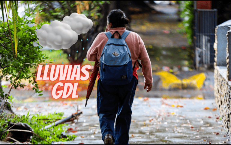 Llevar un paraguas compacto será tu mejor aliado para esos chubascos aislados en Guadalajara. EL INFORMADOR / ARCHIVO