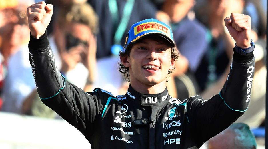 El italiano Kimi Antonelli, con 20 años, podría convertirse en el campeón más joven en la historia de la Fórmula 1. EFE / D. Dal Zennaro