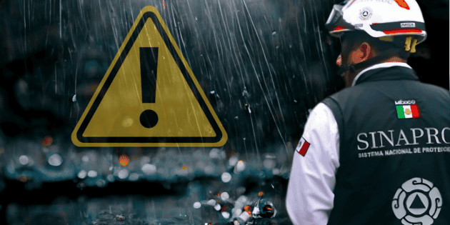 Alerta meteorológica en México: Protección Civil advierte por lluvias intensas y riesgo de inundaciones en 21 estados