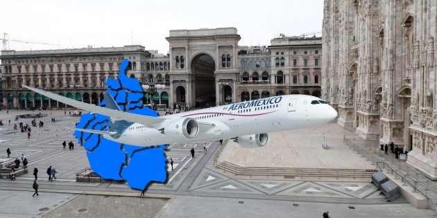 Aeroméxico lanza vuelo directo CDMX-Milán: fechas y detalles