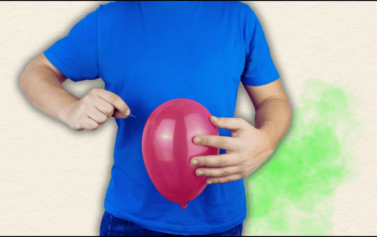 Las flatulencias ocurren cuando el sistema digestivo procesa los alimentos y las bacterias de la microbiota intestinal fermentan los carbohidratos no digeridos. ESPECIAL / CANVA