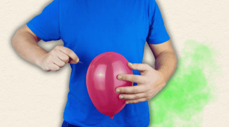 Las flatulencias ocurren cuando el sistema digestivo procesa los alimentos y las bacterias de la microbiota intestinal fermentan los carbohidratos no digeridos. ESPECIAL / CANVA