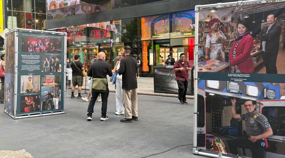 Aunque la exhibición terminó este 7 de septiembre en Times Square, el proyecto ‘New York Proud’ continuará en otros puntos de Nueva York. EFE/ARCHIVO