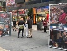 Aunque la exhibición terminó este 7 de septiembre en Times Square, el proyecto ‘New York Proud’ continuará en otros puntos de Nueva York. EFE/ARCHIVO