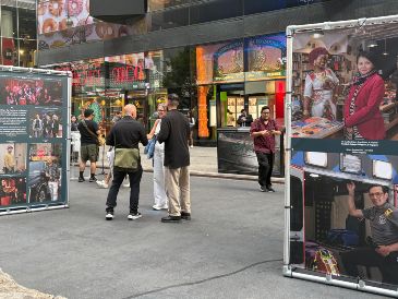Aunque la exhibición terminó este 7 de septiembre en Times Square, el proyecto ‘New York Proud’ continuará en otros puntos de Nueva York. EFE/ARCHIVO