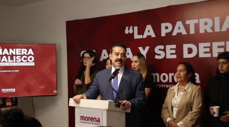 Lomelí Bolaños criticó que Movimiento Ciudadano sostenga que Jalisco no recibe recursos de la Federación. CORTESÍA
