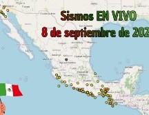EN VIVO | Sismos en México | Martes 8 de septiembre. ESPECIAL / SSN