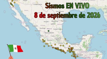 EN VIVO | Sismos en México | Martes 8 de septiembre. ESPECIAL / SSN