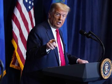 Donald Trump ha dejado claro en su segundo mandato sus ambiciones expansionistas sobre territorios como Groenlandia o incluso Canadá. AP/E. Vucci
