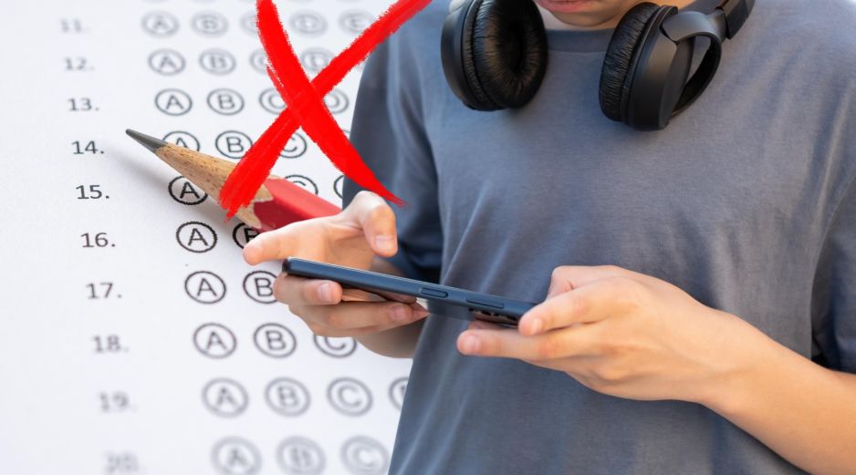El uso de dispositivos digitales para entretenimiento puede dificultar la atención de los estudiantes, especialmente ante textos complejos, según los resultados presentados por la OCDE. ESPECIAL / CANVA