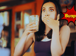 Eructar después de comer o beber es una herramienta vital de defensa de nuestro organismo. ESPECIAL / CANVA