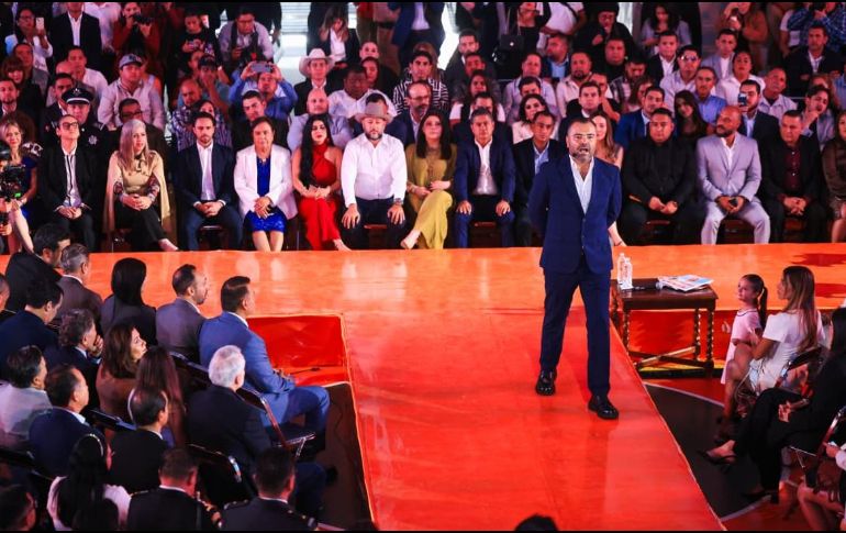Gerardo Quirino agradeció al gobierno de Jalisco y la federación por apostar por la construcción de la Línea 4 de Tlajomulco para conectar al centro del municipio con Guadalajara. EL INFORMADOR / J. Acosta