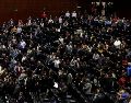 Tras su aprobación, el documento se turnó al pleno para su debate y votación. AFP/ARCHIVO