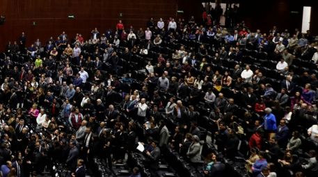 Tras su aprobación, el documento se turnó al pleno para su debate y votación. AFP/ARCHIVO