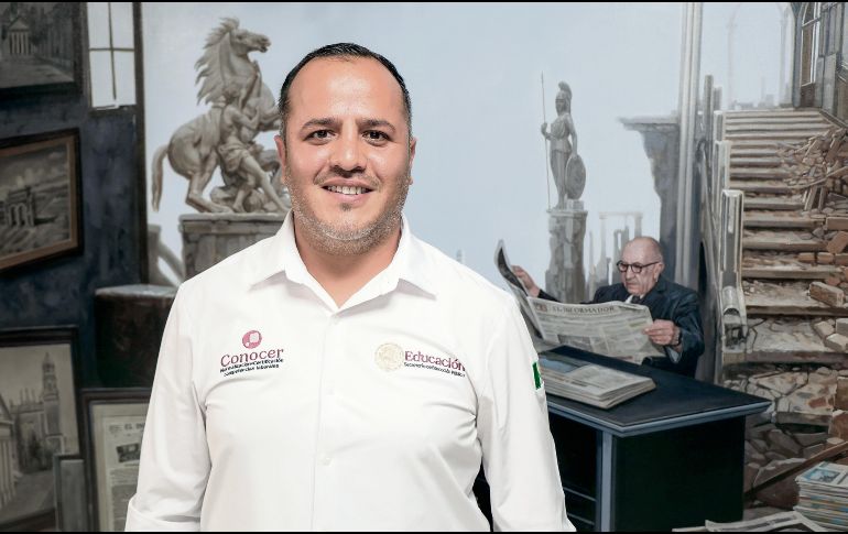 Ricardo de la Torre. El delegado de CONOCER en Jalisco explicó que este organismo evalúa y certifica competencias laborales con reconocimiento oficial del Gobierno de México. EL INFORMADOR