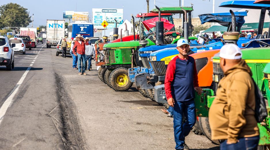 Las caravanas de tractores avanzarán por cuatro carreteras principales de Jalisco hacia la Sader, sin bloqueos totales. EL INFORMADOR / ARCHIVO