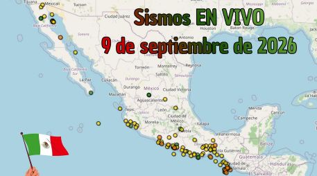 EN VIVO | Sismos en México | Miércoles 9 de septiembre. ESPECIAL / SSN