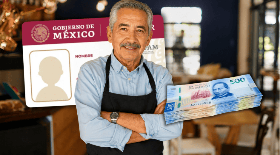Descubre los requisitos para que los adultos mayores con credencial INAPAM reciban el aguinaldo 2026 en México mediante el Programa de Vinculación Productiva. ESPECIAL/INAPAM/Canva