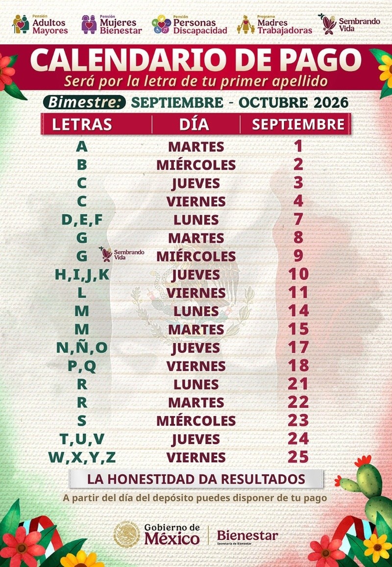 &nbsp;ESPECIAL/X/ @bienestarmx