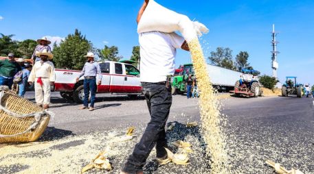 productores de diversas regiones de Jalisco anunciaron que se movilizarán este miércoles en diversos puntos de la ciudad. EL INFORMADOR / ARCHIVO