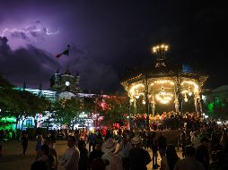 La celebración del Día de Independencia se realizará en Plaza Liberación, mientras el protocolo oficial será en Palacio de Gobierno. EL INFORMADOR • J. ACOSTA.