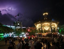 La celebración del Día de Independencia se realizará en Plaza Liberación, mientras el protocolo oficial será en Palacio de Gobierno. EL INFORMADOR • J. ACOSTA.