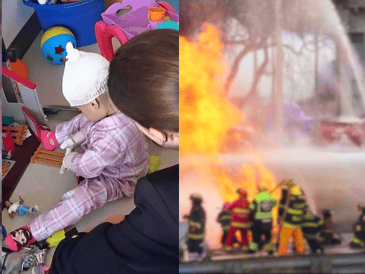 Un año después de la tragedia, la pequeña es parte del Programa de Secuelas de la fundación, que brinda rehabilitación a niñas, niños y adolescentes que sufrieron quemaduras severas. SUN/V. Rosas ESPECIAL