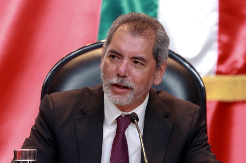 Édgar Amador, titular de Hacienda. EFE / ARCHIVO