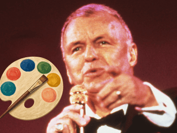 Frank Sinatra no solo fue el rey de los escenarios, sino un hombre que pintó su propia alma. EL INFORMADOR / ARCHIVO