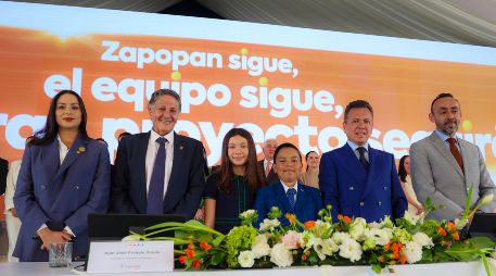 Juan José Frangie presentó su quinto informe de gobierno acompañado del Gobernador de Jalisco, Pablo Lemus Navarro. EL INFORMADOR/A. Navarro