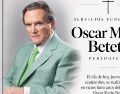 Óscar Mario Beteta. Familiares y colegas destacaron su compromiso, profesionalismo y pasión por informar a lo largo de su trayectoria. X/MarioBeteta