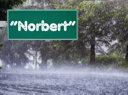 La tormenta tropical “Norbert”, es el ciclón número 14 con nombre de la actual temporada en el océano Pacífico. ESPECIAL / CANVA