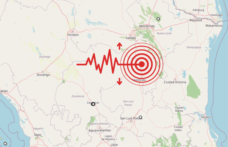 &nbsp;Sismo en SLP. ESPECIAL / SSN