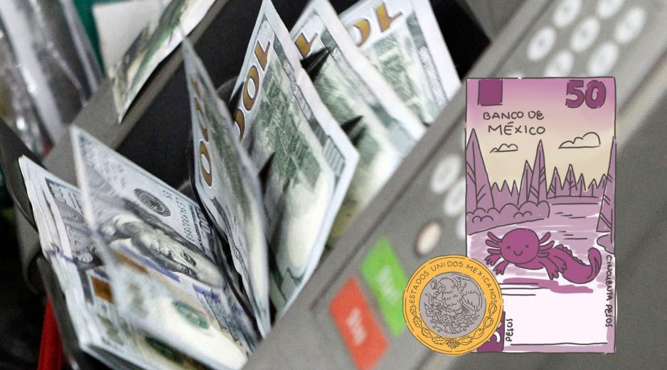 Especialistas analizan el futuro del peso con respecto al dólar ante las tensiones geopolíticas, las decisiones de política monetaria y la incertidumbre comercial. EL INFORMADOR / ARCHIVO