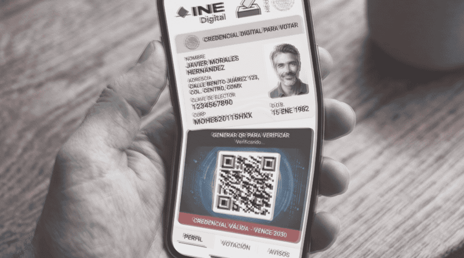 Mientras llega la credencial digital, la opción oficial continúa siendo la Credencial para Votar física. ESPECIAL/Gemini AI